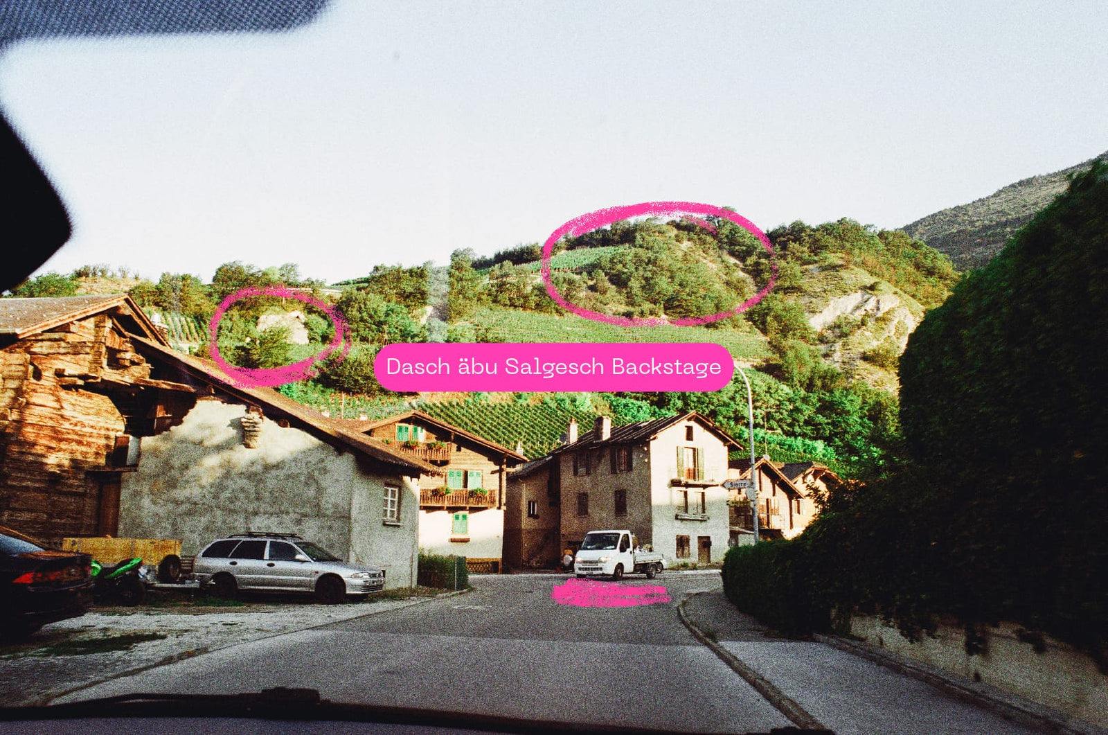 Dasch äbu Salgesch Backstage