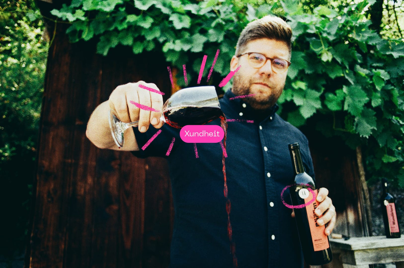 Sandro Caldelari sagt "Xundheit"!