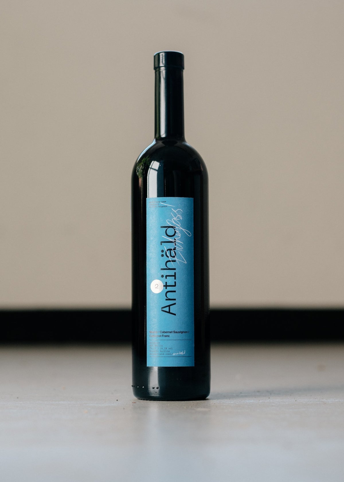 ANTIHÄLD 2 (Eichenfass) - Merlot / Cabernet Sauvignon / Cabernet Franc - Wundärland