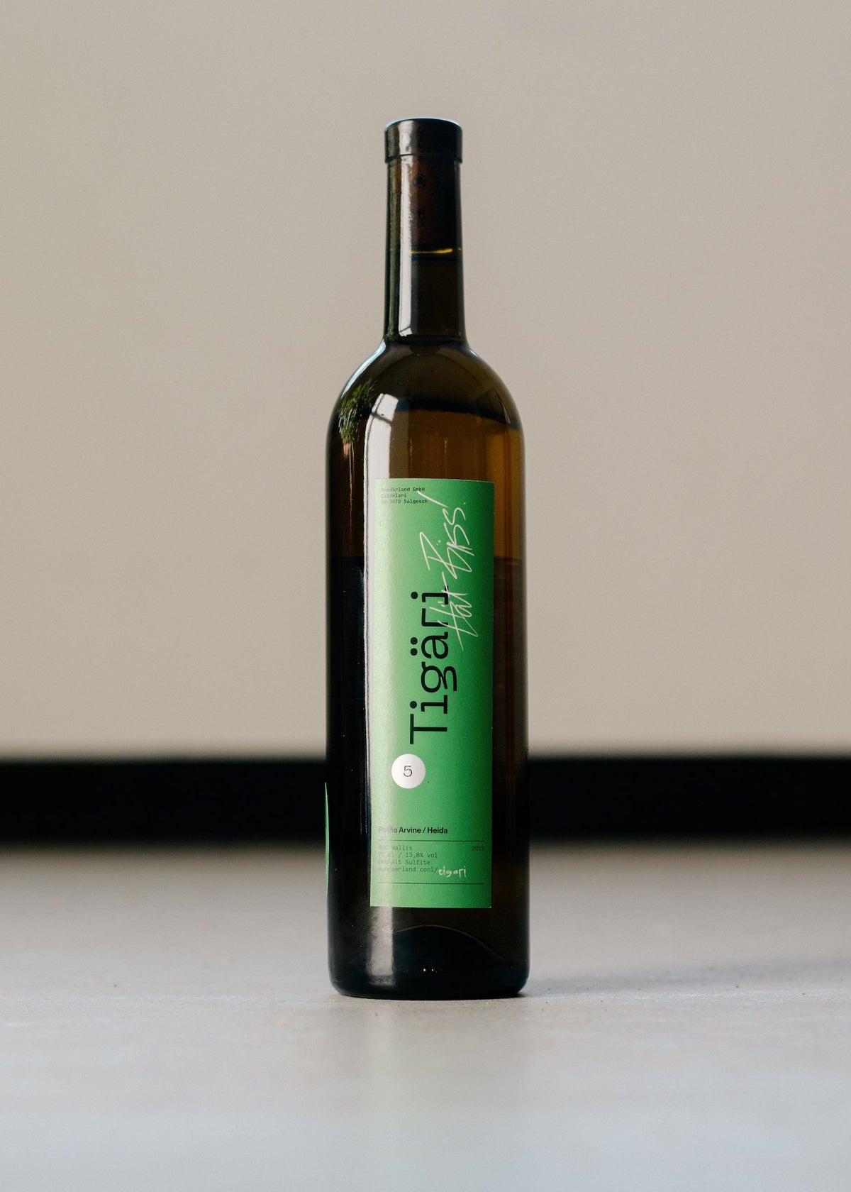 TIGÄRI 5 2019 - Petite Arvine / Heida - Wundärland